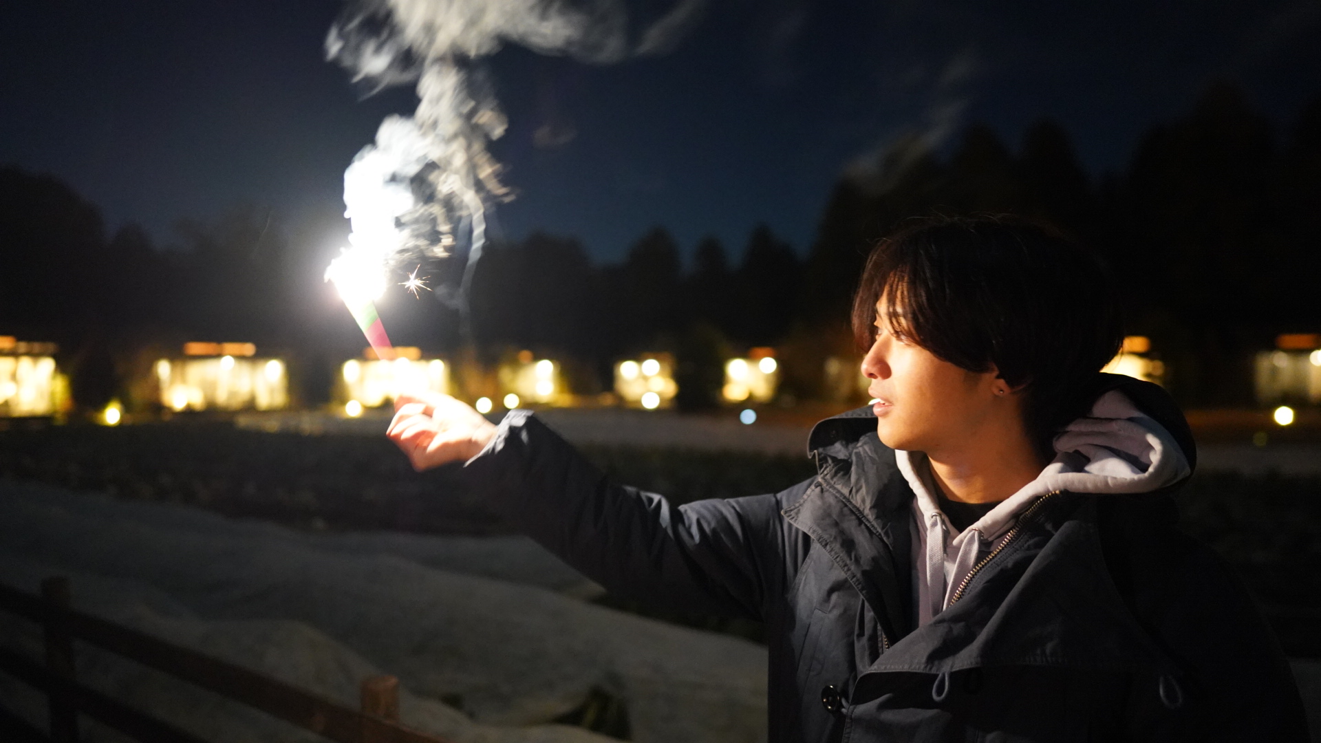 夜の気功ワーク